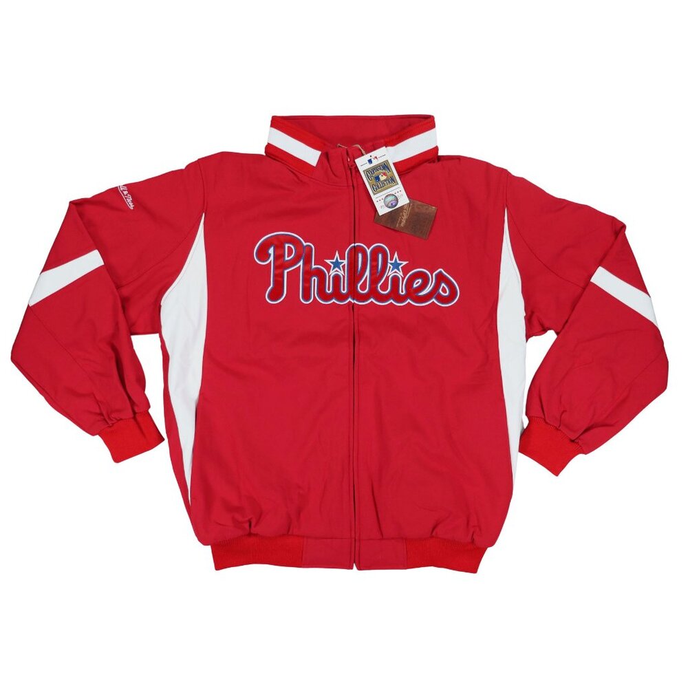Mitchell & Ness Philadelphia Phillies Full Zip MLB Men's Big & Tall Jacket NWT